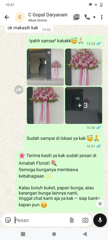 Pengiriman Karangan Bunga Kelapa Gading Mall Area