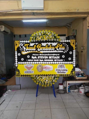 Papan Bunga di Kelapa Gading Mall Area